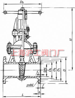 Z40HZ40YZ40W  PN40PN63 ШʽlyμY(ji)(gu)ߴʾD