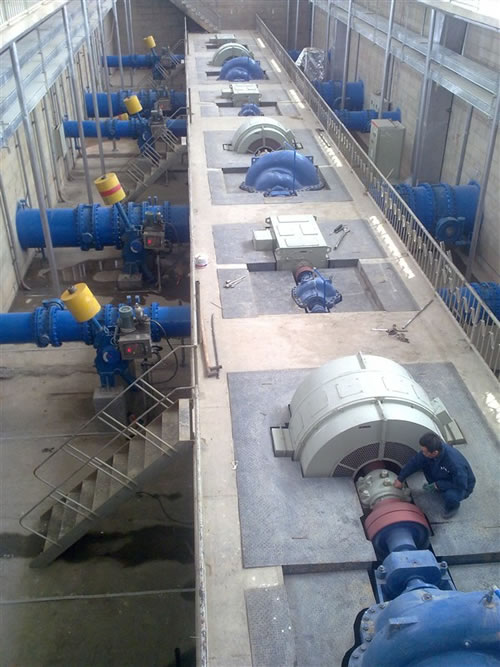 內蒙古孿井灘四號泵站